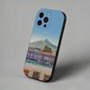 Retro Japanese Vintage Train Slim Back Phone Case for iPhone 17 Air 16 Pro Max 16e 15 Plus 14 13 Mini 12 11 Protective Cover