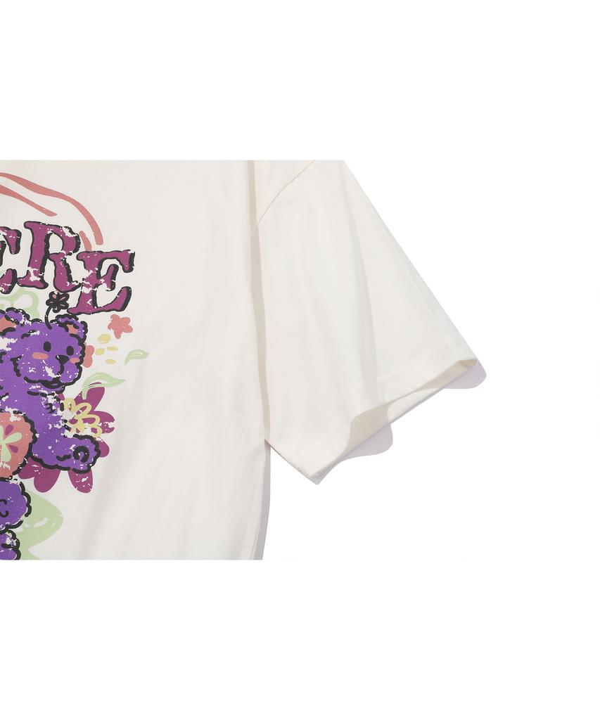 CPGN STUDIO Everywhere Teddy Short-Sleeve T-Shirt Cream