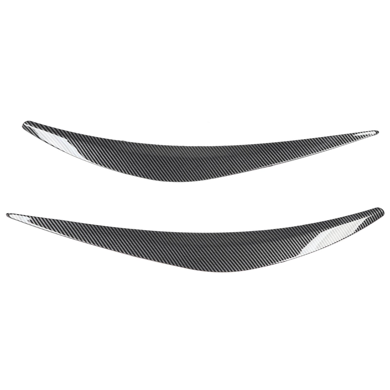 

2Pcs Hdlight Eyebrow Left Right Fade Proof Front Hdlight Eyelid Trim Replacement for 0 2014 to 2023