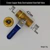 Copper Ball Valve DN15, DN20, DN25, DN32 Radiator Tap Switch
