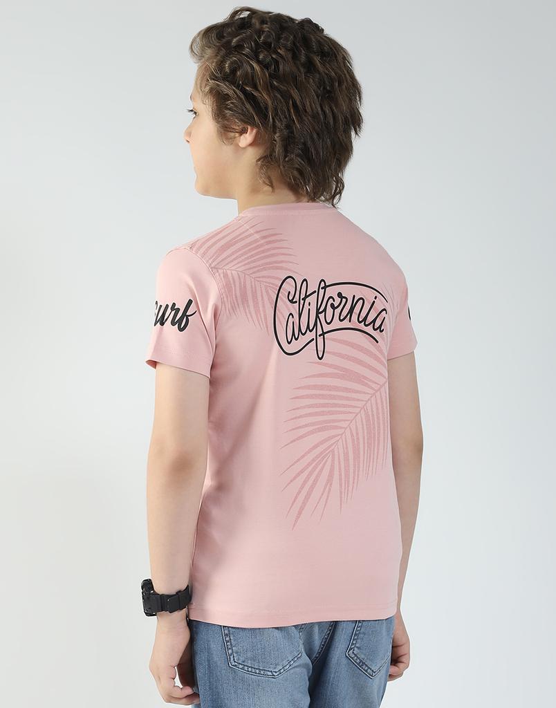 MONTE CARLO Camiseta Estampada de Gola Redonda para Meninos