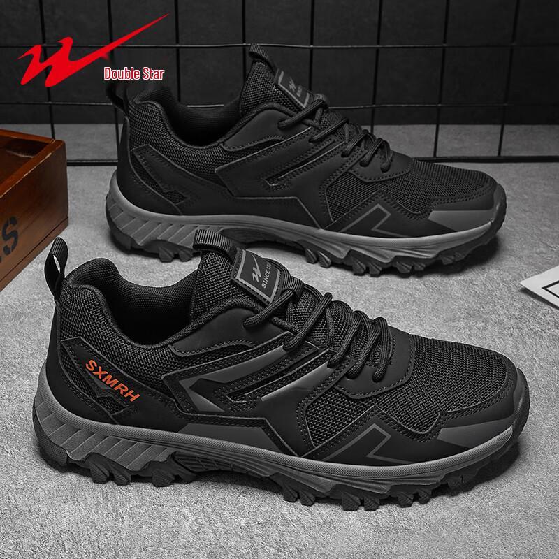 Shuangxing Men s Mesh Summer Outdoor Casual Shoes 41 чёрный