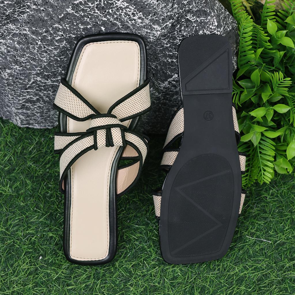 Fashion Fashion Women's Slippers 2025 Summer New Flip-Flops Design Flat Non-slip Slippers Outdoor Casual Comfortable Women's Shoes