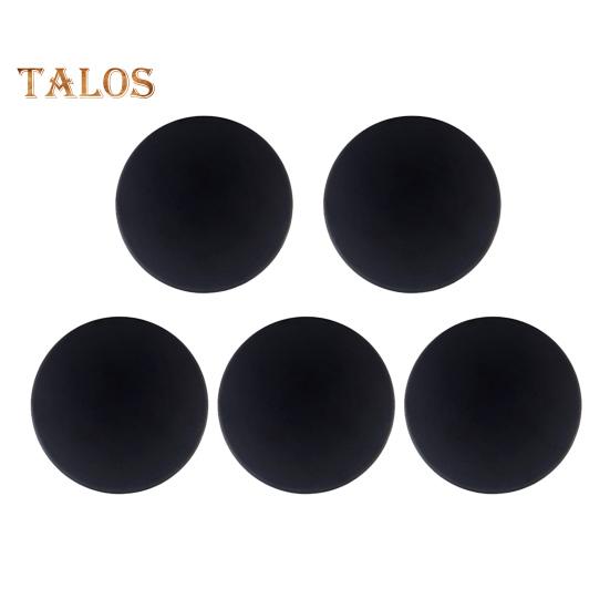 5Pcs Silicone Door Stopper Wall Protector Self-Adhesive Door Knob Wall Guard Shield Anti-collision Round Door Bumper Silencer Pad Buffer Sticker