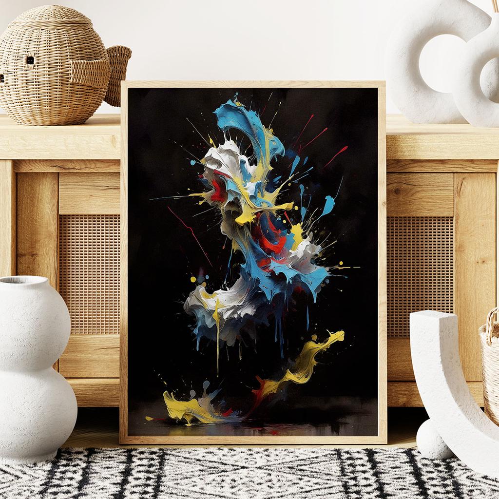 Poster Duck Abstraction