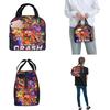 Crashs Bandicoots Cartoon Merch Insulated Lunch Bag For School Video Game Food Box Portable Cooler Thermal Lunch Box