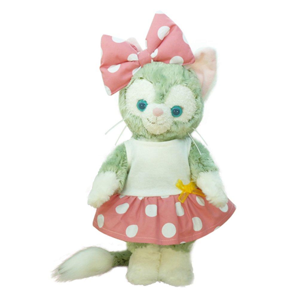 

cushu cush Gelatoni Clothes Costume S size Gelatoni Minnie Mouse outfit Pink polka dot dress & ribbon S size