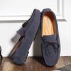 Fashion Men Casual Business Shoes Genuine Leather Soft Bottom Loafers Classic Business Office Driving Moccasins Shoes Comfy Tassel Shoes