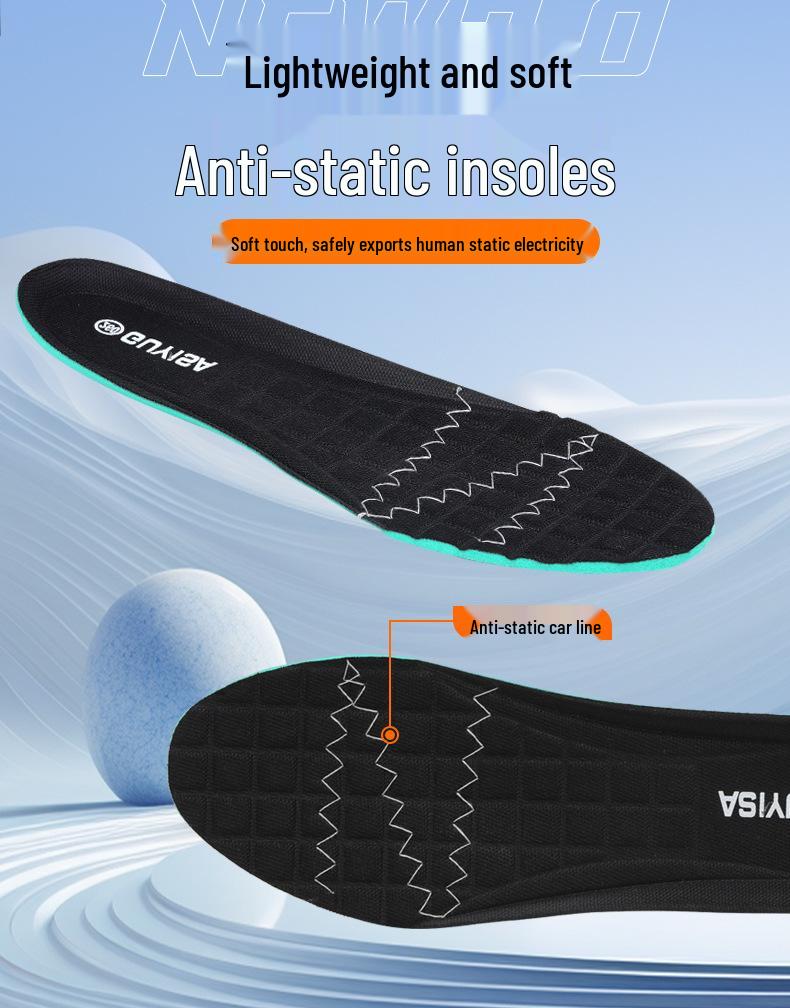 Herren Sicherheitsschuhe mit Stahlkappe - Atmungsaktiv, Abriebfest, Antistatisch, Stoßfest und Durchtrittsicher