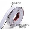 1pc 118.11inX0.79in Background Wall Decoration Tape Wall Corner Protector Molding Styling Trim Sticker Door Window Trim Strip