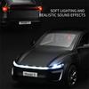 1/32 2025 Model Y SUV Alloy Car Model Diecasts Metal New Energy Vehicles Car Model Simulation Sound and Light Childrens Toy Gift