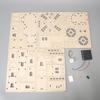 1 Set 3D Wooden Jigsaw Puzzles Educational Science Experiments Solar Windmill Houses Children'S Diy Handcrafted Assembly Models
