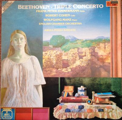 LP Record LUDWIG VAN BEETHOVEN, FRANK PETER Z - Triple Concerto In C Major, Op. 56 CFP4144951 Classics For Pl 1986 UK Classical Used