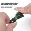 4pcs Vehicle Silicone Door Lock Protector Mat Car Door Lock Shock Absorber Pad Thickened for Auto Interior Truck Sedan SUV RV