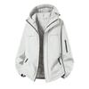 Men's Winter Thick Hooded Cotton Jacket - Warm, Loose, Comfortable, Versatile Fashion for Couples.