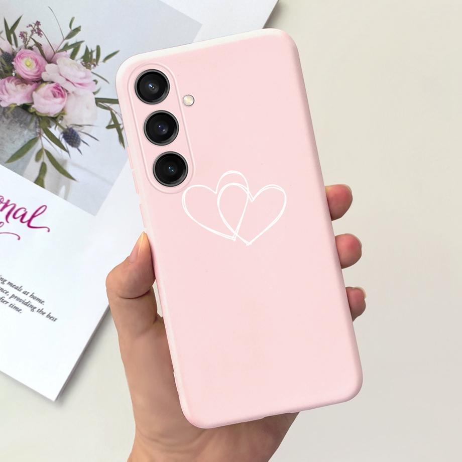For Samsung S24+ S24 Plus Case Cover Samsung Galaxy S24 Ultra Pro Capa Camera Protector Shockproof TPU Soft Fundas With Pattern