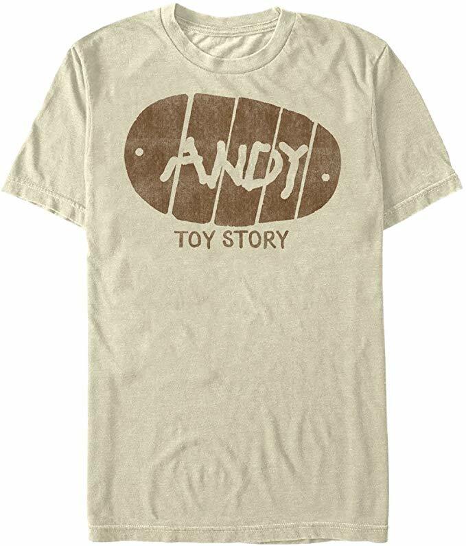 Toy Story Andy Tan Men's T-Shirt New