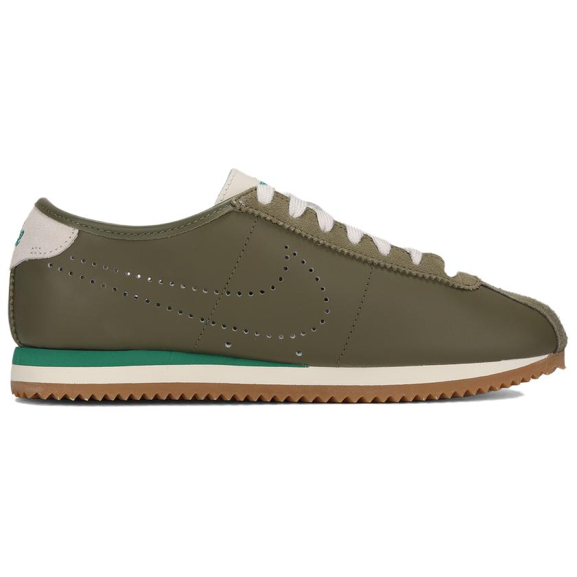 Nike Cortez LT Comfortable Versatile Lifestyle Casual Shoes Women Sneaker Olive-Green HQ1841-201