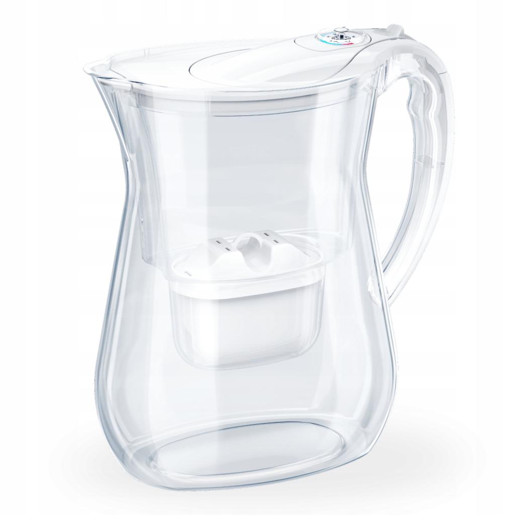 Dzbanek Filtrujący Wodę Aquaphor Lago Biały 3.8L, Wkład Węglowy Maxfor+
