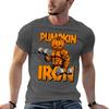 Halloween Workout Pumpkin Iron Bodybuilder Fitness TShirt Athletic Quick Dry TShirt for Unisex
