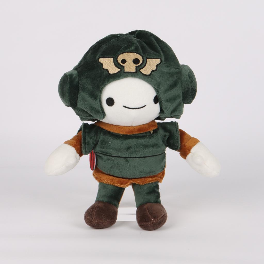 New Cute PlushDuk Plushie By 40K KrakDuk Cartoon Character Soft Stuffed Doll Desktop Decoration Game Collectible Children's Holiday Birthday Gift