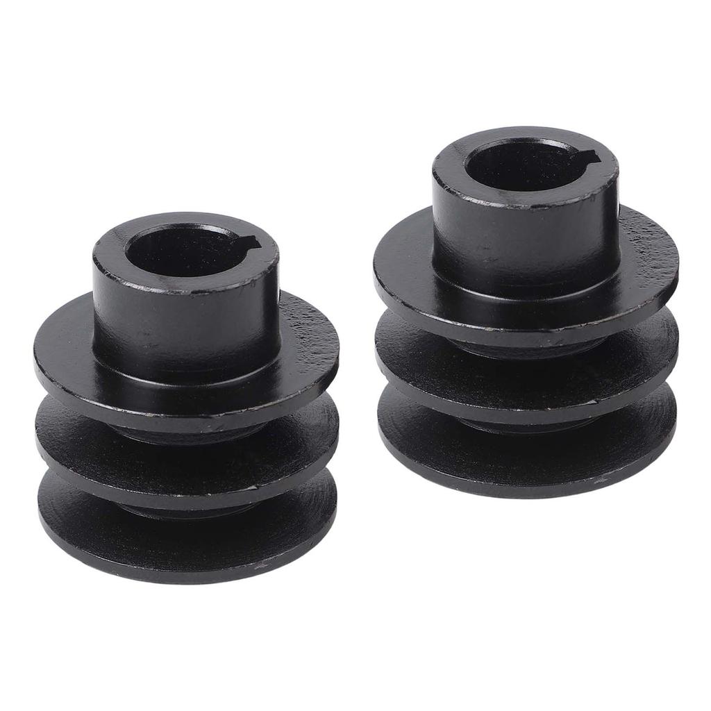 Heavy Duty 2pcs A Type V Belt Pulley Double Groove for 168F 170F Engines