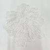 White Mesh Double-Layer Three-Dimensional Flower Bead Corsage Lace Clothing Wedding Dress Decorative Cloth Sticker
