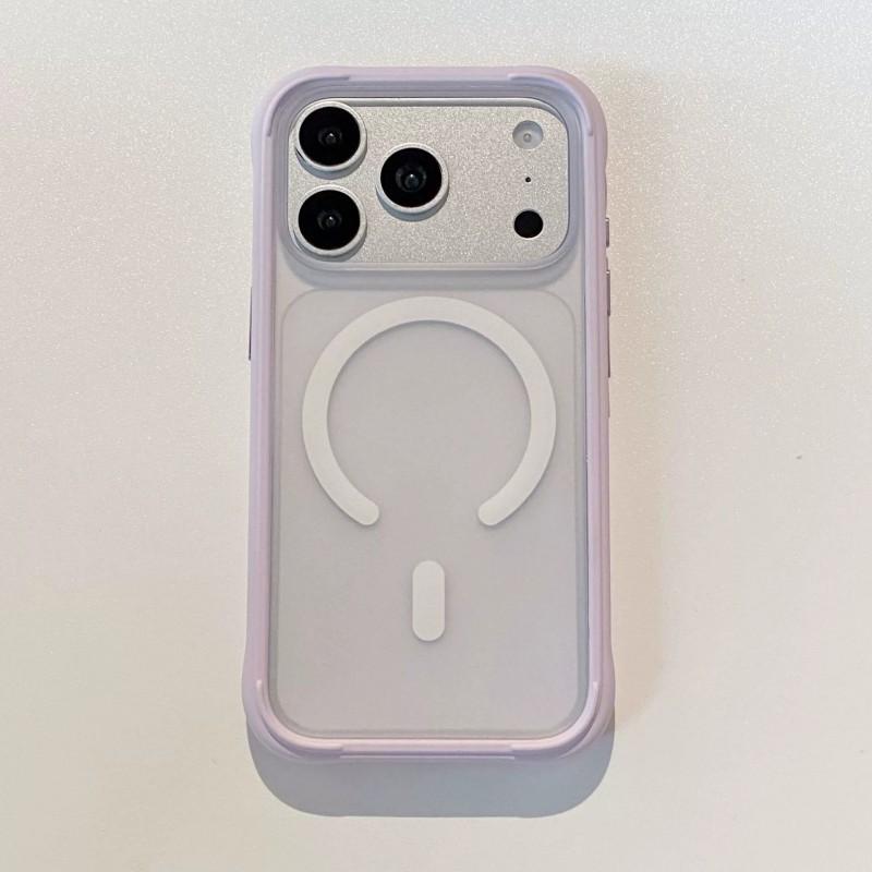 Liquid Silicone Magnetic Snap-on Case IPhone 16 17 18 Pro Max With Interchangeable Back Panel