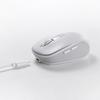 Sanwa Supply Quiet Bluetooth Wireless Mouse (Rechargeable, 5 Buttons, White) MA-WBBS519W