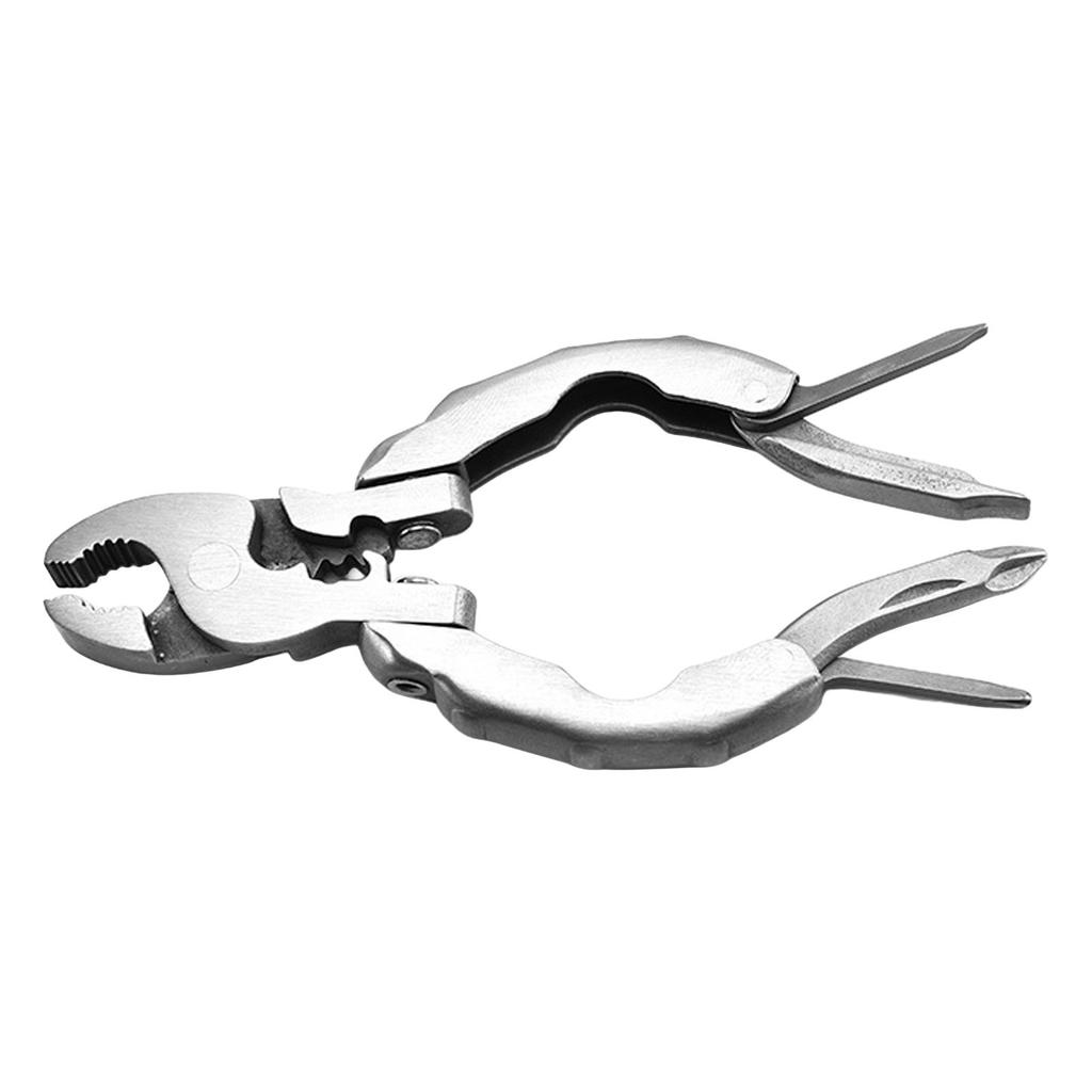 9 In 1 Stainless Steel Mini EDC Keychain Multitool Pliers For Outdoor Camping And Everyday Use