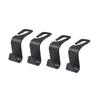 4Pcs Car Seat Back Hook Hanger Storage Box With Hook Bag Car Headrest Hanger Hook Storage For Phone Handbag Purse Bags Clothes