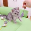 Cat Toy Simulated Plush Mouse Catnip Interactive Teaser Toy Bite Resistant Molar Chew Indoor Kitten Self Amusement Boredom
