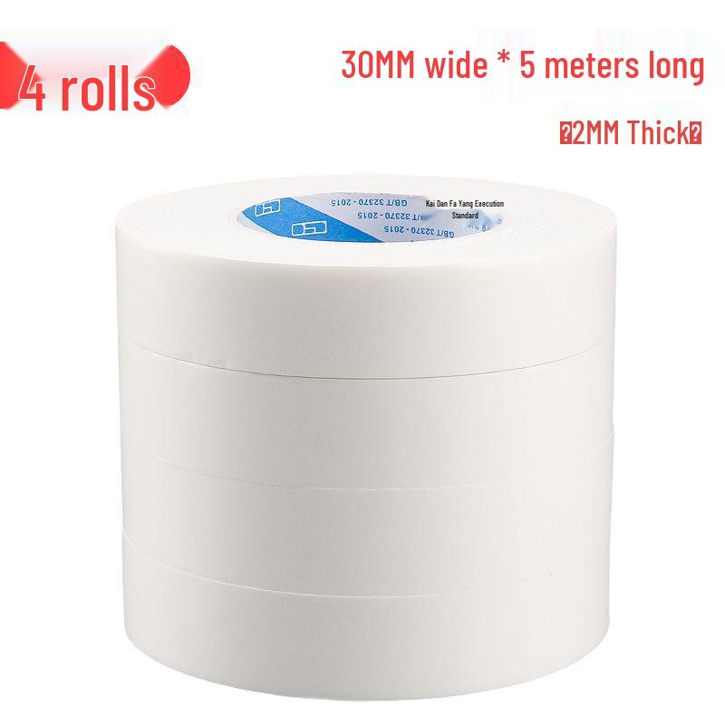 High Viscosity Thick Foam Double-Sided Tape - Strong Adhesive Stickers, 3M Length