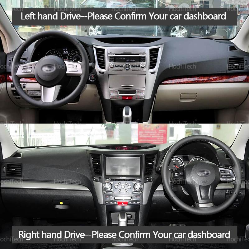 For Subaru Legacy Outback 2010 2011 2012 2014 Dashboard Cover Board Anti-Slip Mat Protect Pad Accessories Sunshade Carpet