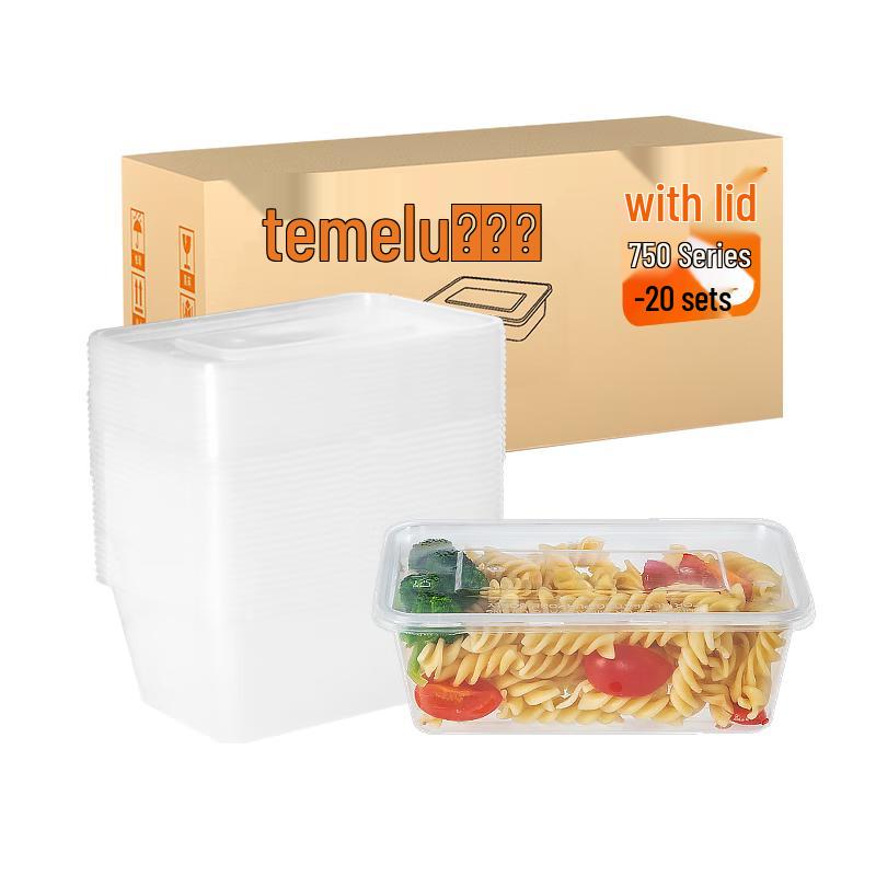 

Temeiju Disposable Food Containers with Lids