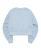 LEE Women Big Twitch Logo Dyed Sweatshirt Classic Blue
