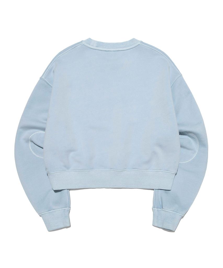 LEE Women Big Twitch Logo Dyed Sweatshirt Classic Blue