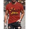 Mens Clothing Christmas Santa Claus Graphic T Shirts Short Sleeve Fashion T-Shirt O-Neck Oversized T-Shirt Casual Funny Tshirts