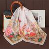 Women 70*70cm Square Silk Scarf/scarves Luxury Wrap 2026 Hair Tie Band Bag Warp Soft Neckerchief Hijab Headscarf Female Foulard