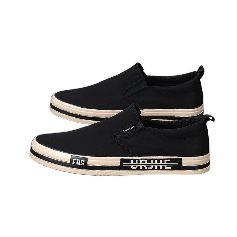 Autumn casual men's shoes men's canvas overshoes shoes versatile casual flats