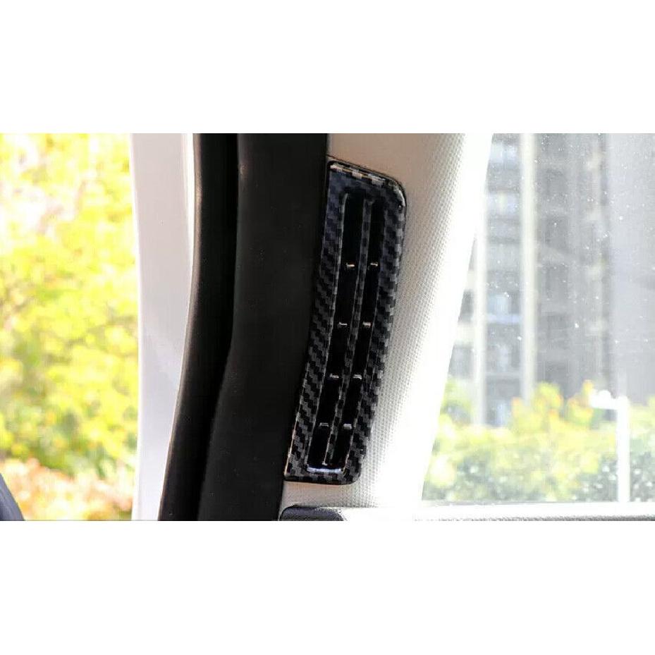 For Hyundai Tucson 2022-2024 Carbon Fiber A Pillar Air Outlet Vent Cover Trim