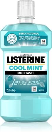 

Listerine Cool Mint Mild Taste ополаскиватель для полости рта без спирта TU прозрачный