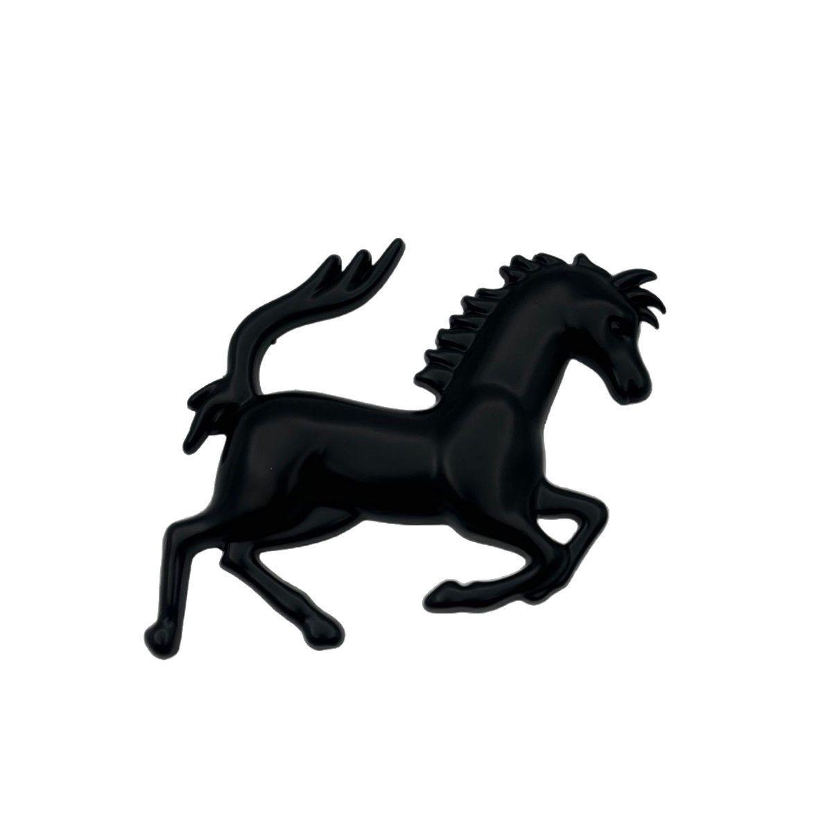 3D Car Personality & Horse Emblems - Metal Body, Side, & Rear Stickers