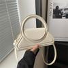 Women's New Bags, Fashionable Leather Commuting Bag, Stylish and Cool Design, Versatile Single Shoulder Crossbody Handbag
