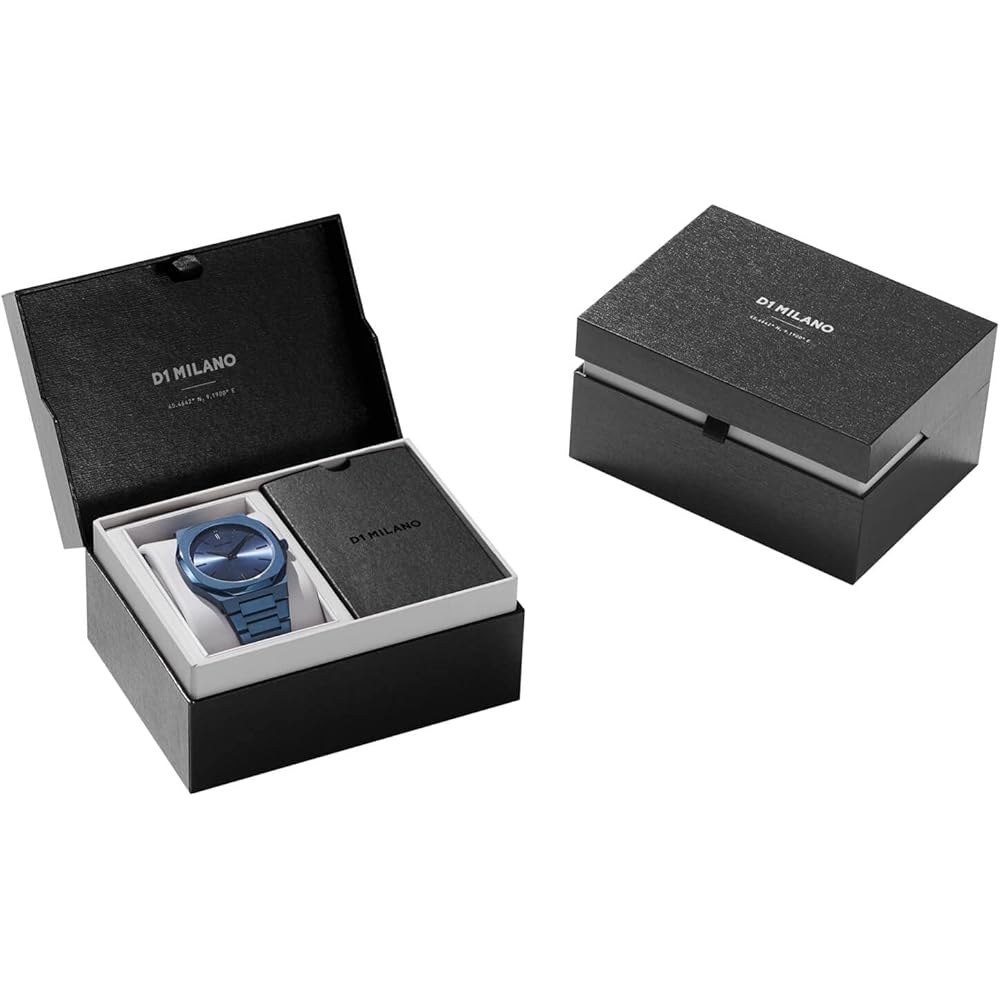 D1 Milano Ultra Thin Men's Watch Midnight 40mm Stainless Steel