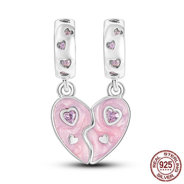 Earphone Travel Shopping Handbag Dangle Charm Silver Color Beads Fit Fashion Original Charm Bracelet Pendant DIY Jewelry Making