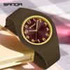 SANDA 6360 New Fashionable Quartz Watch Simple Luminous Shock Resistant Sports Student Clock Casual Boys and Girls Watch