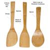 (4 pack  3-Piece Bamboo Kitchen Set