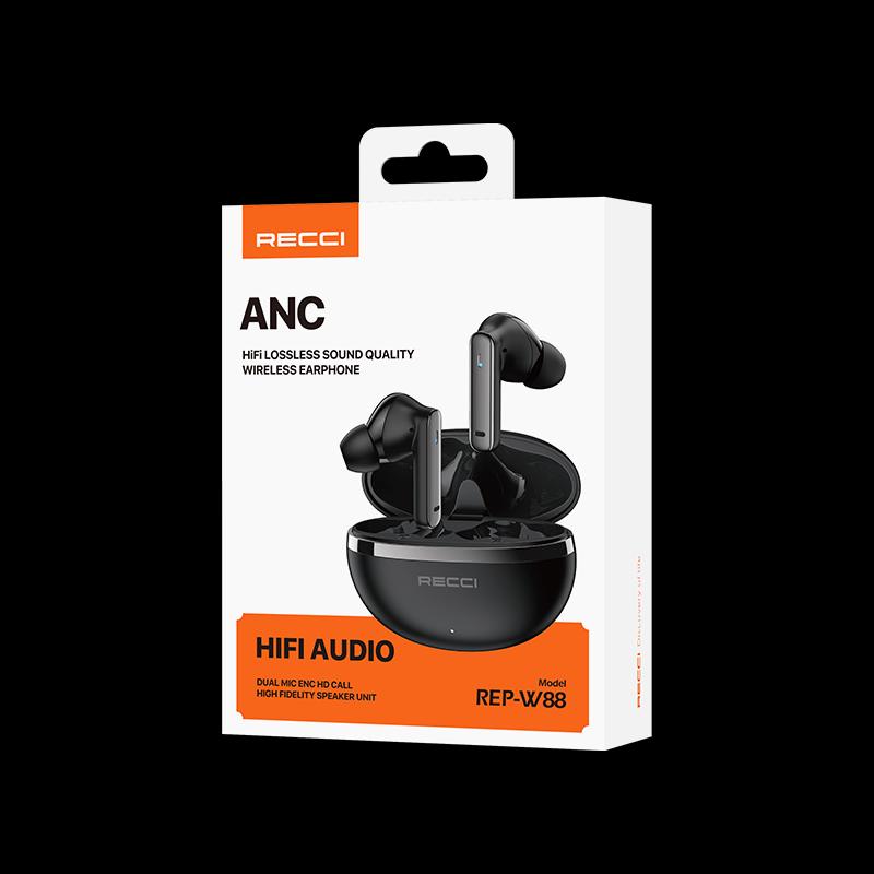Recci REP-W88 TWS ANC Wireless Earbuds