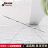 JINRUISI 2.2m Carbon Steel Straight Barbell Bar